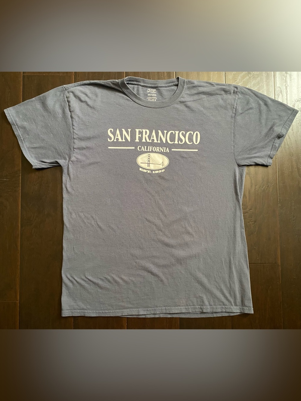 San Francisco USA Mens T Shirt Top Short Sleeve XL 100% Cotton